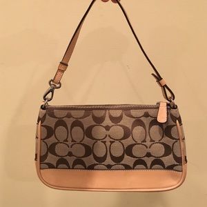 Coach tan purse