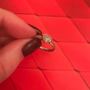 David Yurman Heart Ring