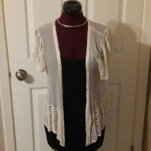 SALE!  "Mixit" Crochet Shrug