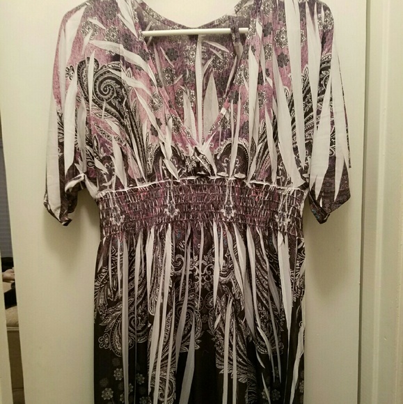 Cute Purple and Black dress