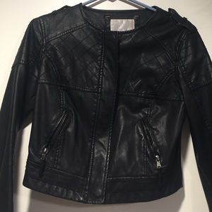 Leather jacket