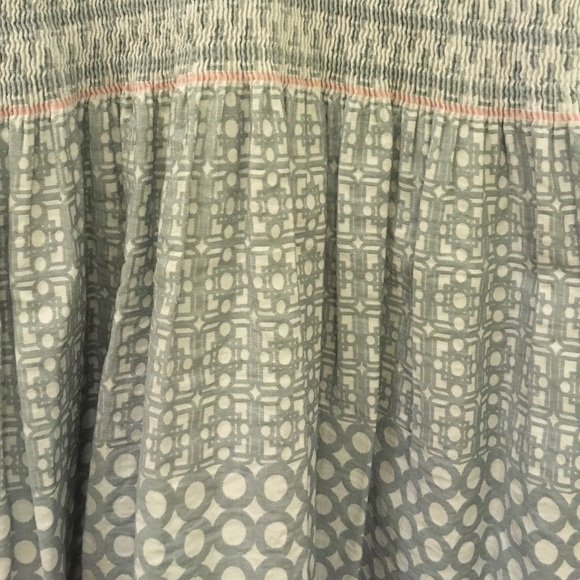 Pink Print Neutral Stretchy Cotton Day Dress - Picture 2 of 4