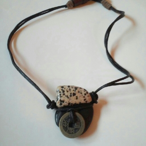 Handmade Dalmatian Jasper Necklace