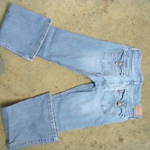 WOMANS LEVIS TOO SUPERLOW DENIM