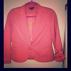 Coral Blazer Sz m