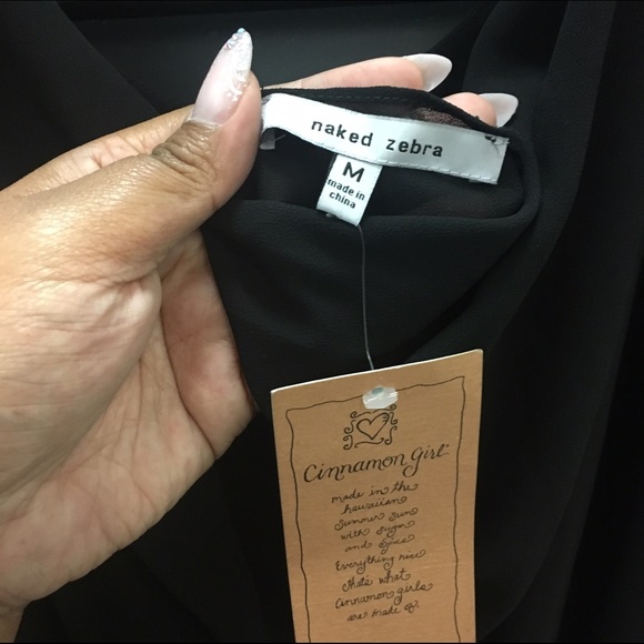 Naked Zebra by Cinnamon Girl Tank - Picture 2 of 4