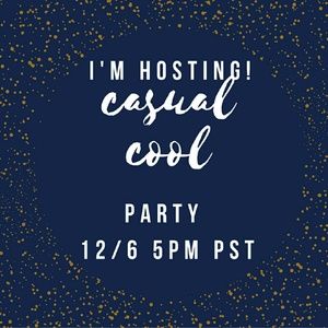 I'm hosting a party on Tuesday!!