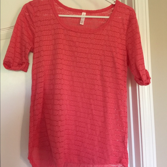 Coral mesh top