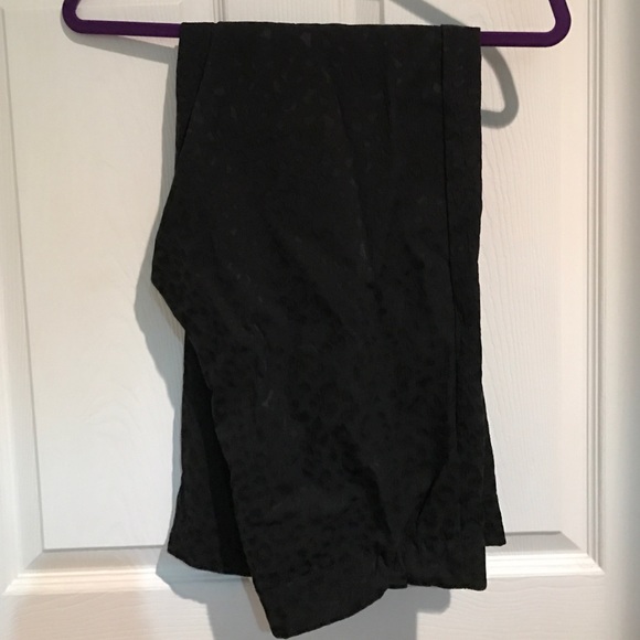 Black Leopard print pant from H&M