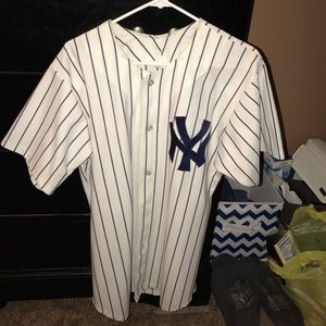 Babe Ruth Yankee Jersey