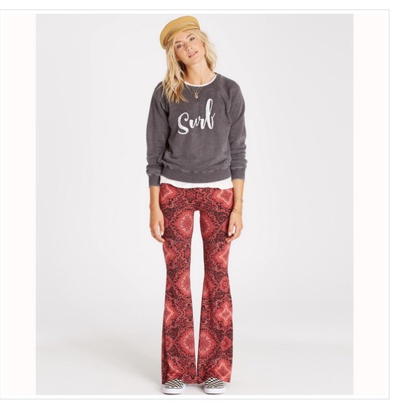 billabong flare pants