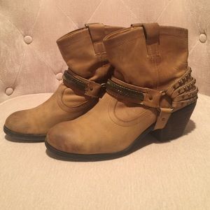Gianni Binni Leather Booties
