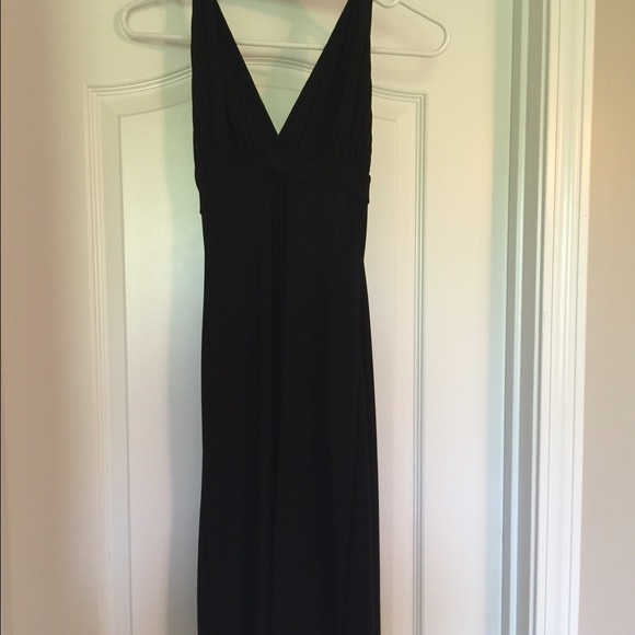 Halter black dress