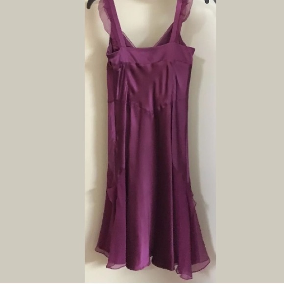 KAREN MILLEN Fuchsia Silk Dress - Picture 3 of 4