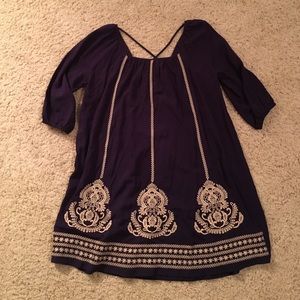 3/4 Length Sleeve Dress