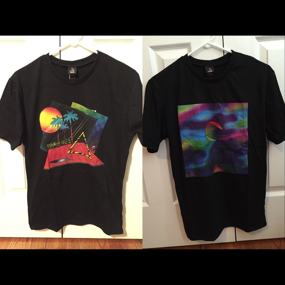 ✨2 Vaporwave T-Shirts XS✨