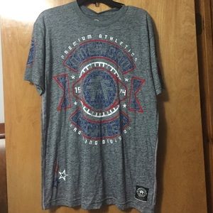 American Fighter grey t shirt with tag
