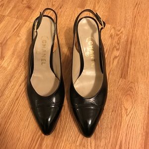 Chanel slingbacks