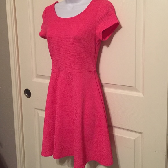 Sold Francesca's new pink A-line dress 👗 Pink S - Picture 3 of 4