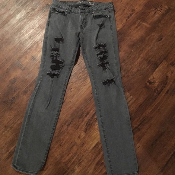 American Eagle black skinny jeans