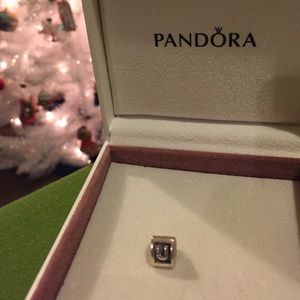 Letter J Pandora Silver Charm