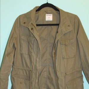 Old Navy Army Green Jacket
