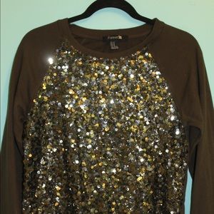 Forever 21 Sparkle Shirt