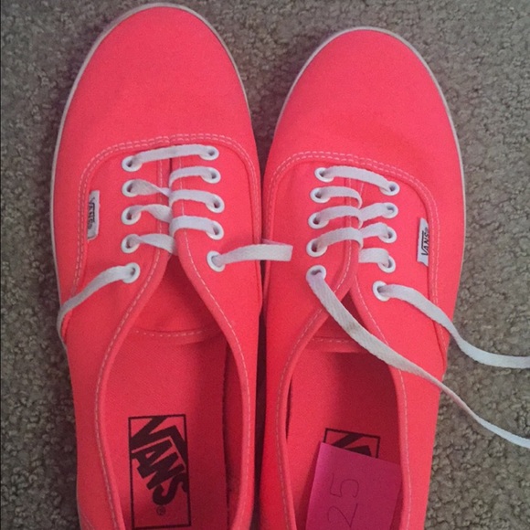 Womens neon vans size 9