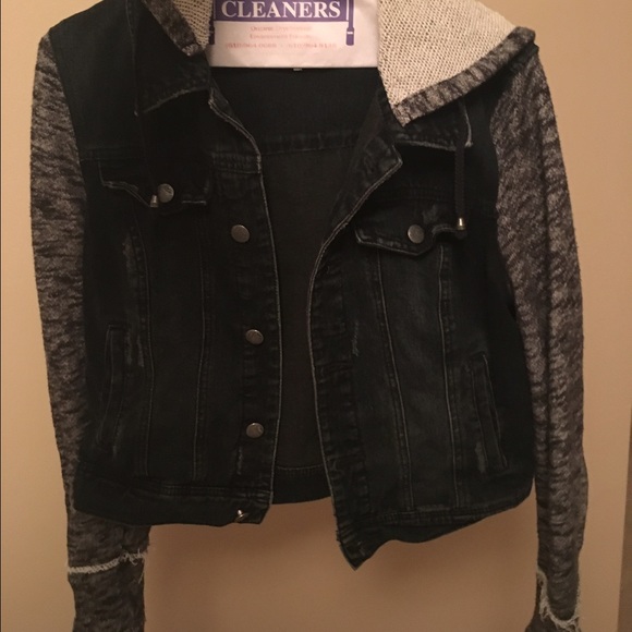 Denim free people jacket!!