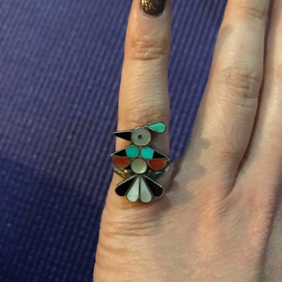 Zuni inlay ring
