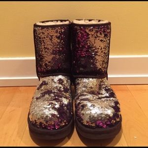 Ugg Australia Classic Short Sparkle Boots