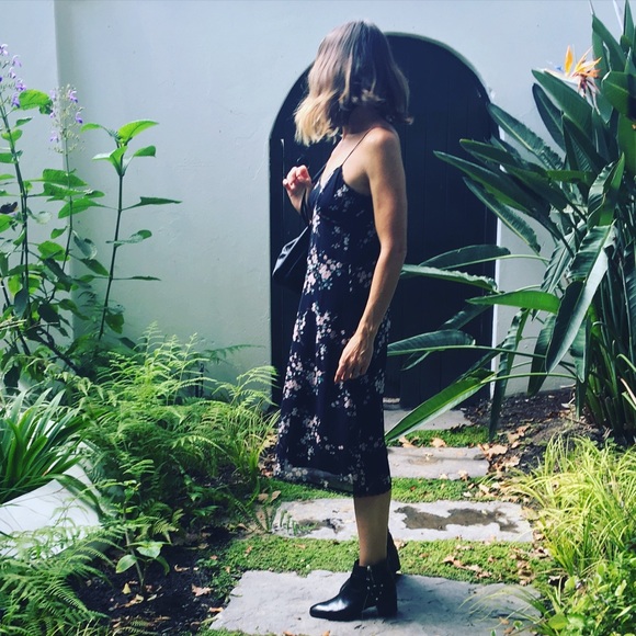 Zara floral dress