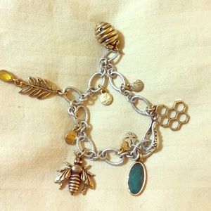 Lucky brand charm bracelet.