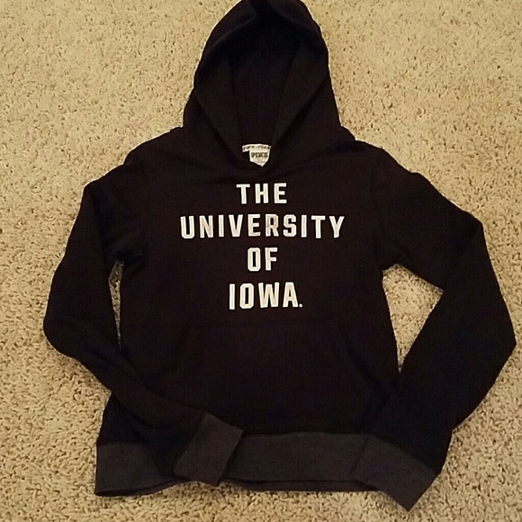 Victoria's Secret Sweatshirt U of IA. XS - Picture 2 of 4