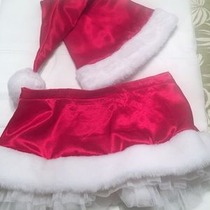 Sexy Santa skirt + hat