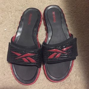 Reebok zig tech slides sandals flip flop shoes 10