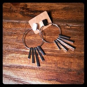 Silver Statement Earrings