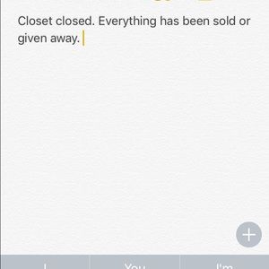 Closet closed