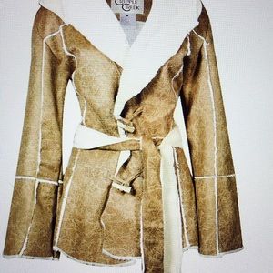 Cripple Creek Women's Faux Hooded Jacket