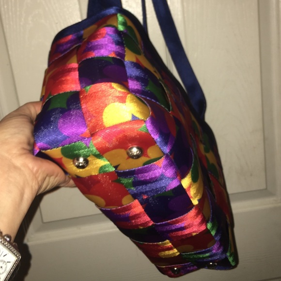 🙌SOLD🙌arvey Seatbelt LG. satchel MICKEY POP ART - Picture 3 of 4