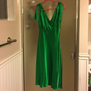 BCBG Max Azria green dress