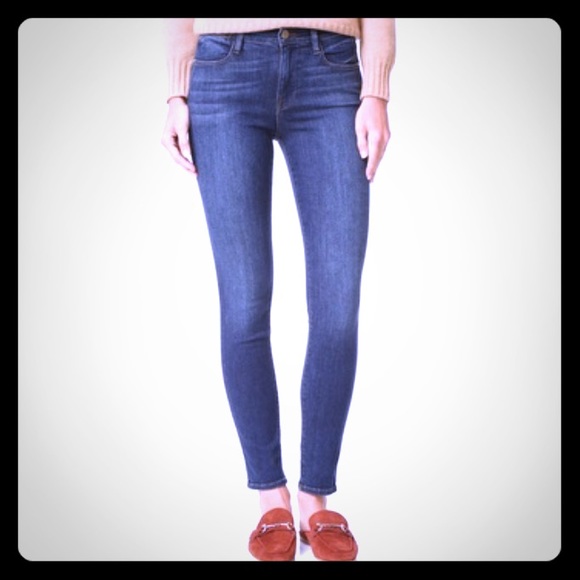 FRAME le high skinny jeans