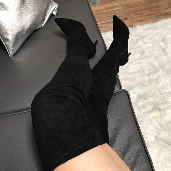 FINAL SALE Over the Knee Thigh High Boot - Picture 2 of 4