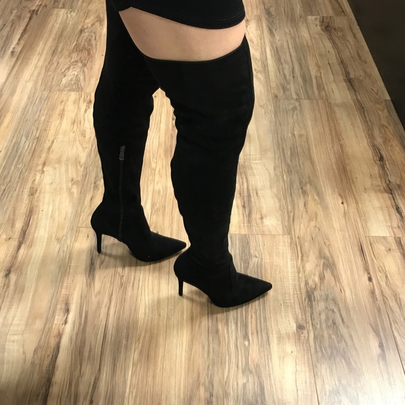FINAL SALE Over the Knee Thigh High Boot - Picture 3 of 4