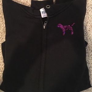 Love Pink Zip up sweatshirt