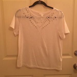 H&M cutout tee.