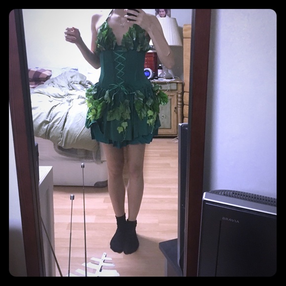 Poison Ivy or Eve Vine Costume (Size S/M)
