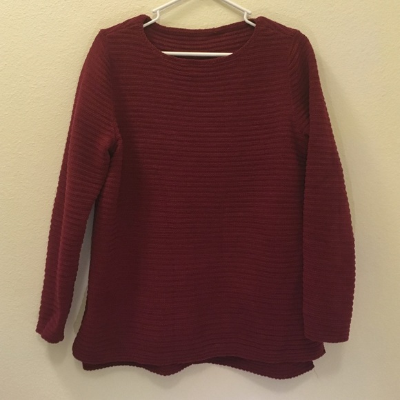 Maroon Lounge Sweater.