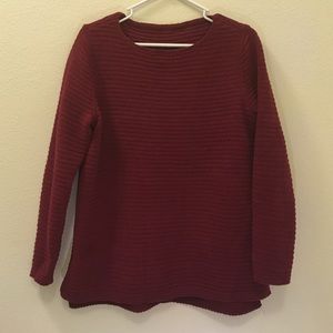 Maroon Lounge Sweater.