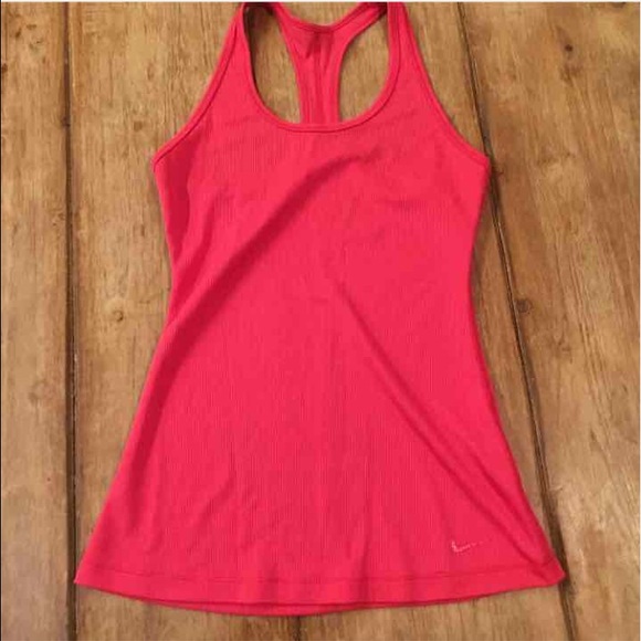 Pink Nike tank
